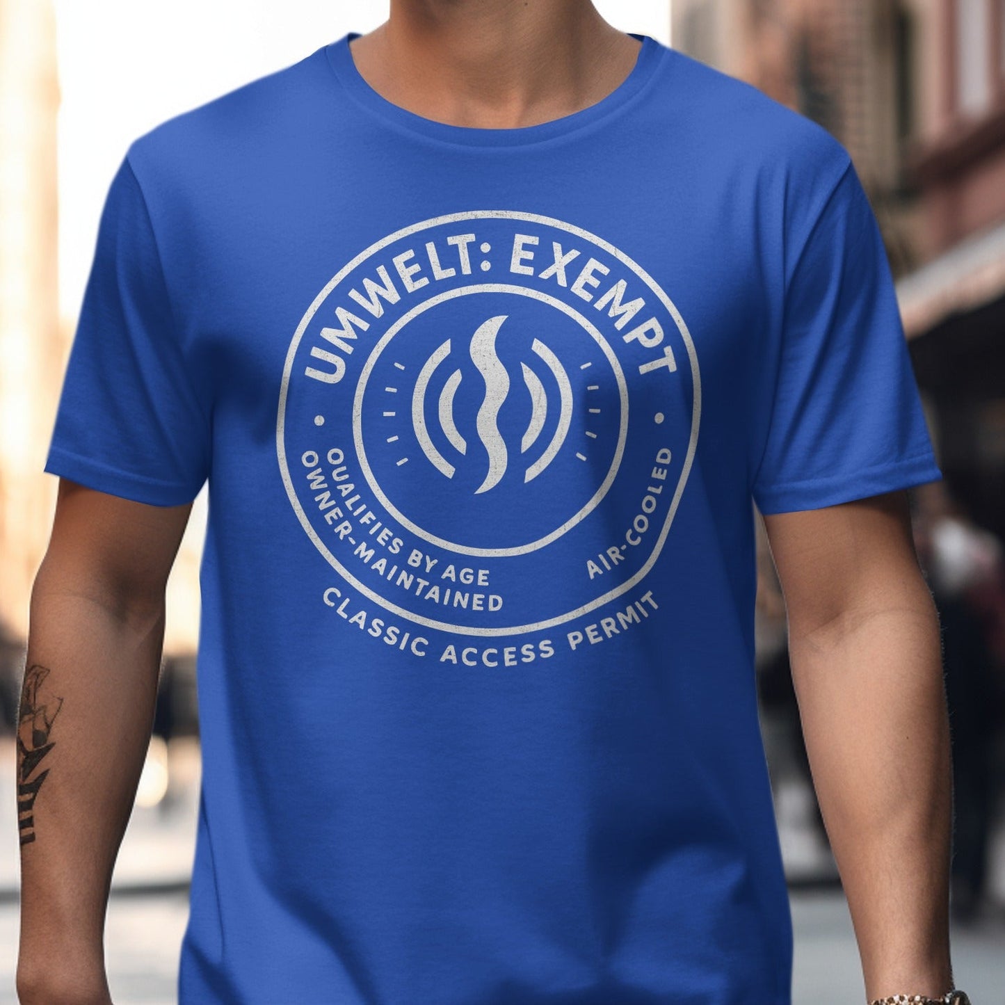 Umwelt Exempt Classic Access Permit T-Shirt Product