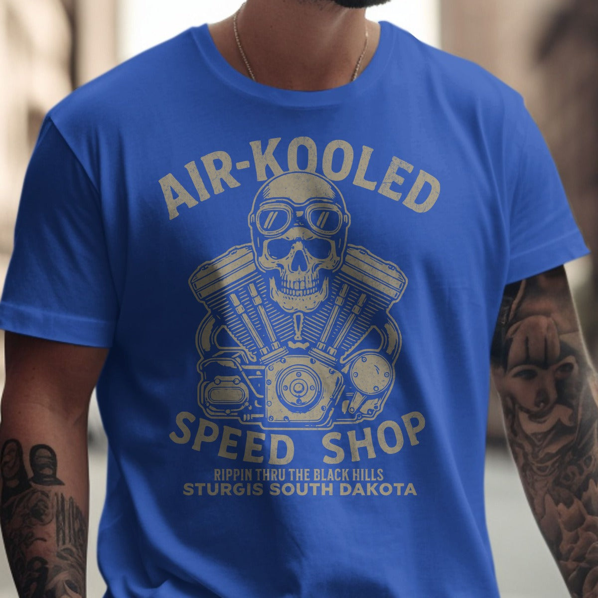 Air-Kooled Speed Shop Graphic Tee product type