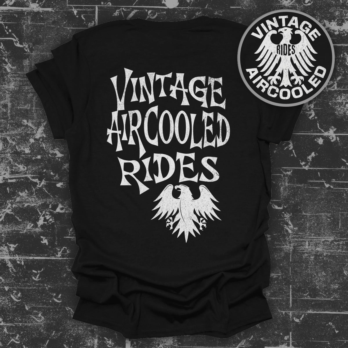Vintage Aircooled Rides Graphic Tee product type