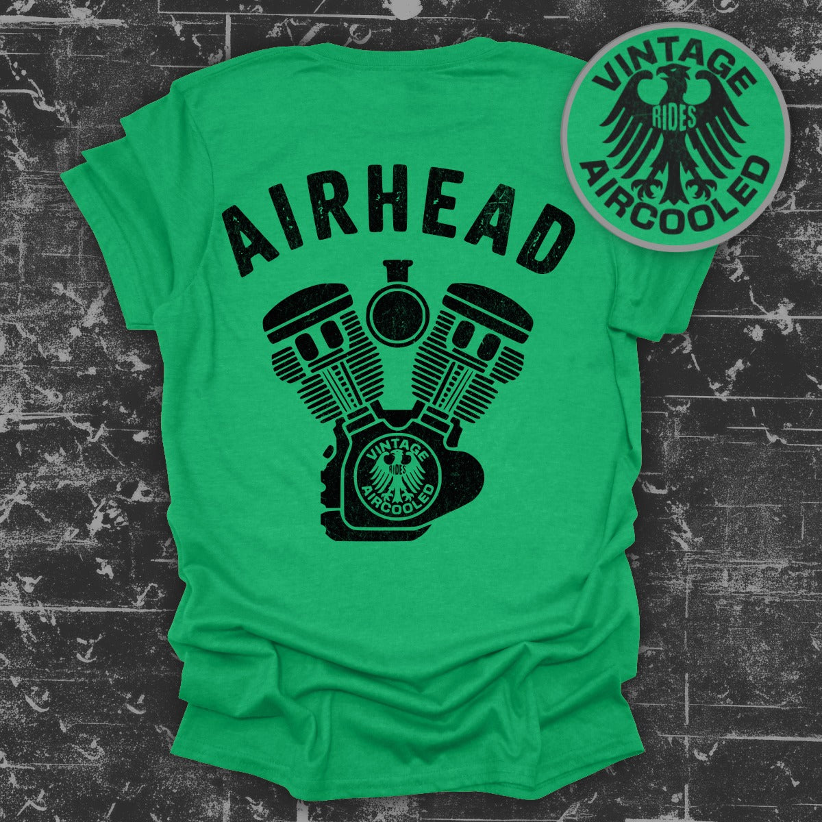 Airhead Vintage Rides Aircooled T-Shirt product type