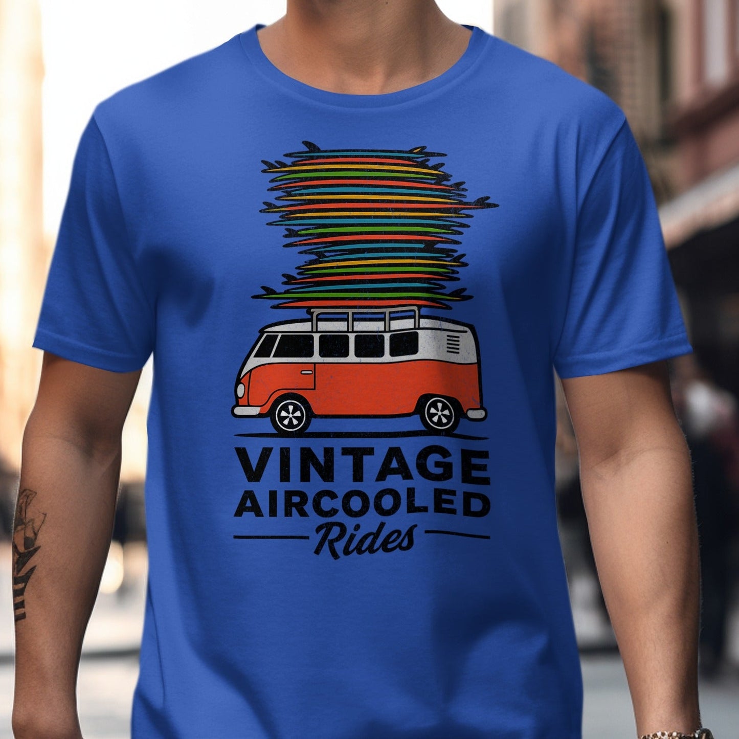 Vintage Aircooled Rides Graphic T-Shirt product type