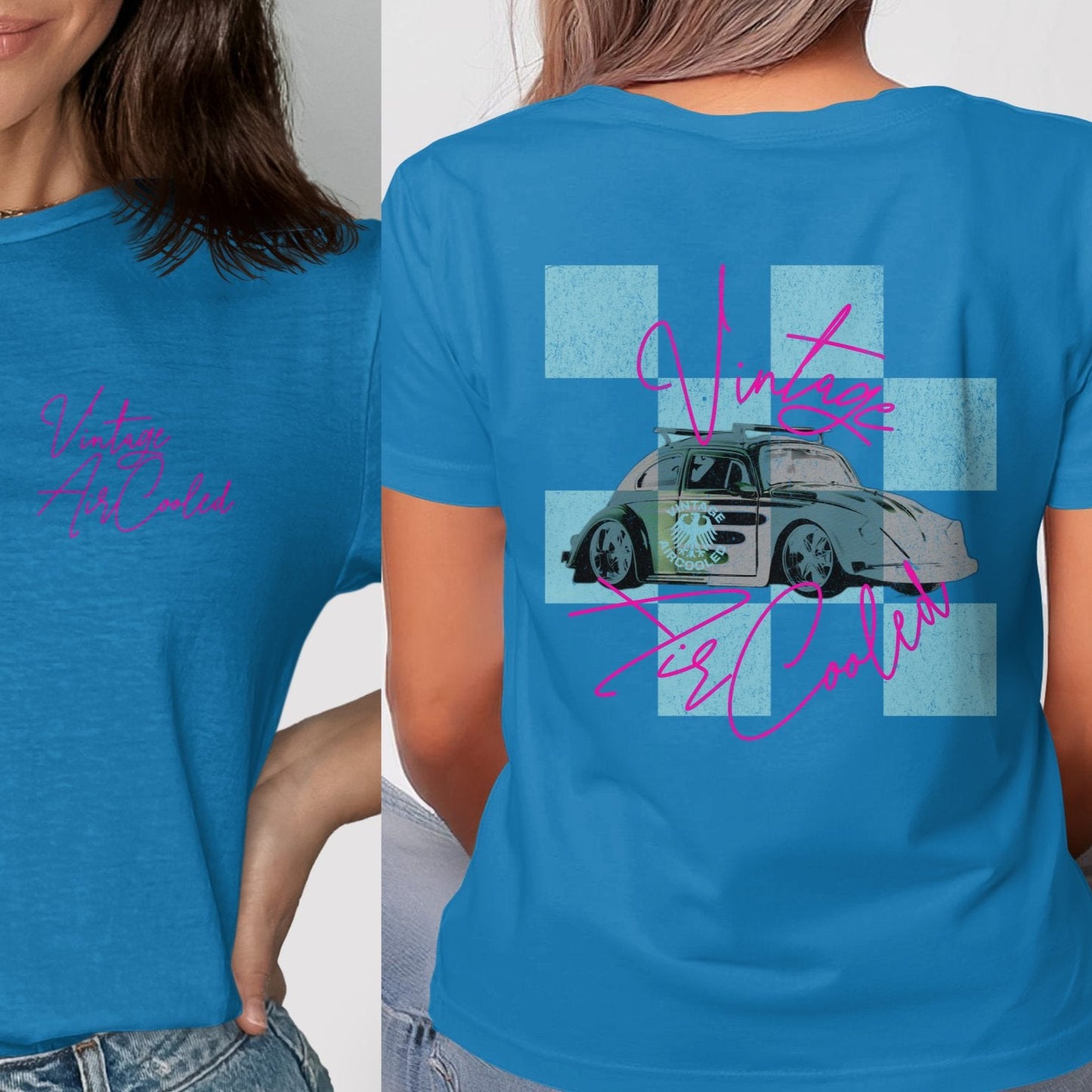 Vintage Car Graphic Tee Casual Fashion Product