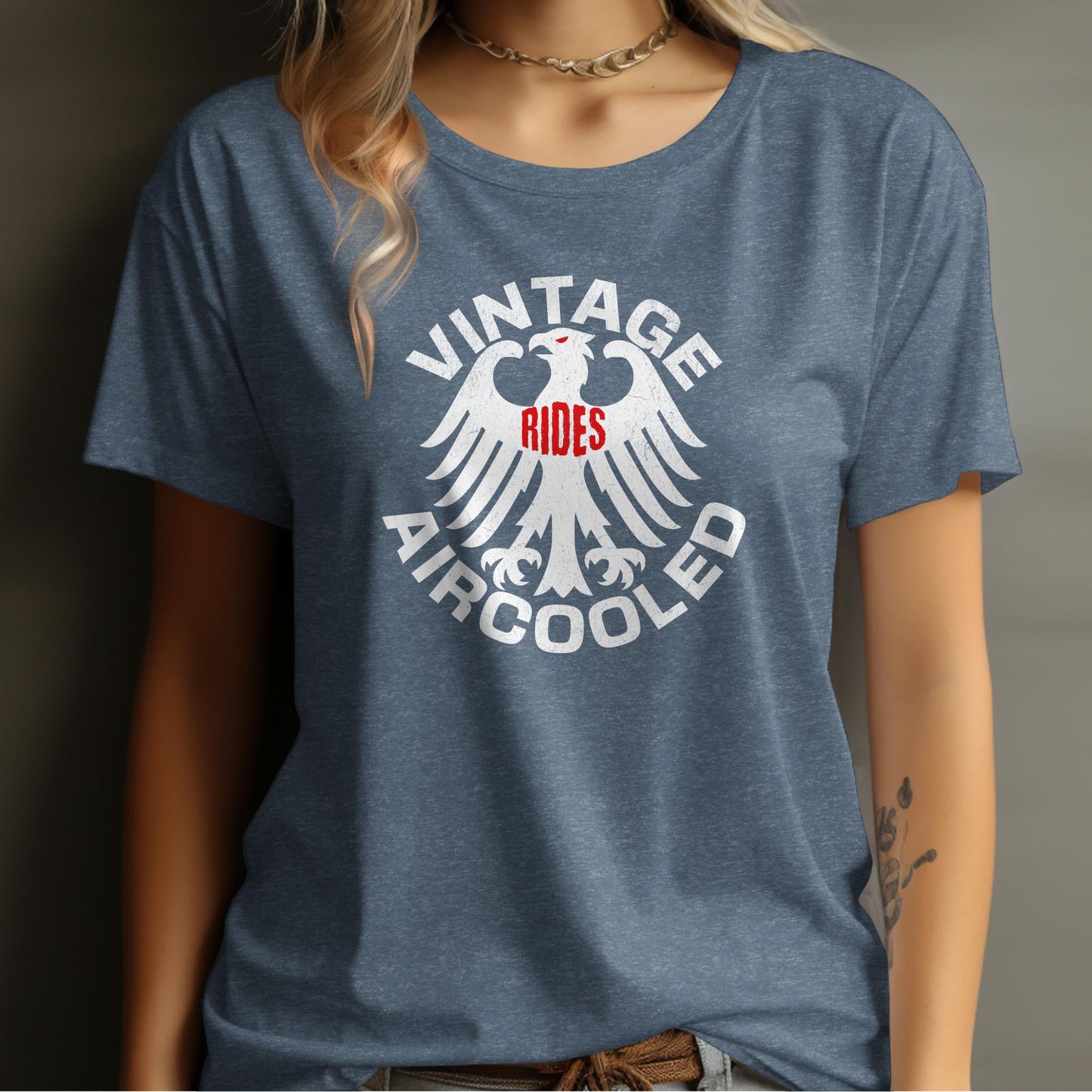 Vintage Aircooled Rides Graphic Tee Shirt product type