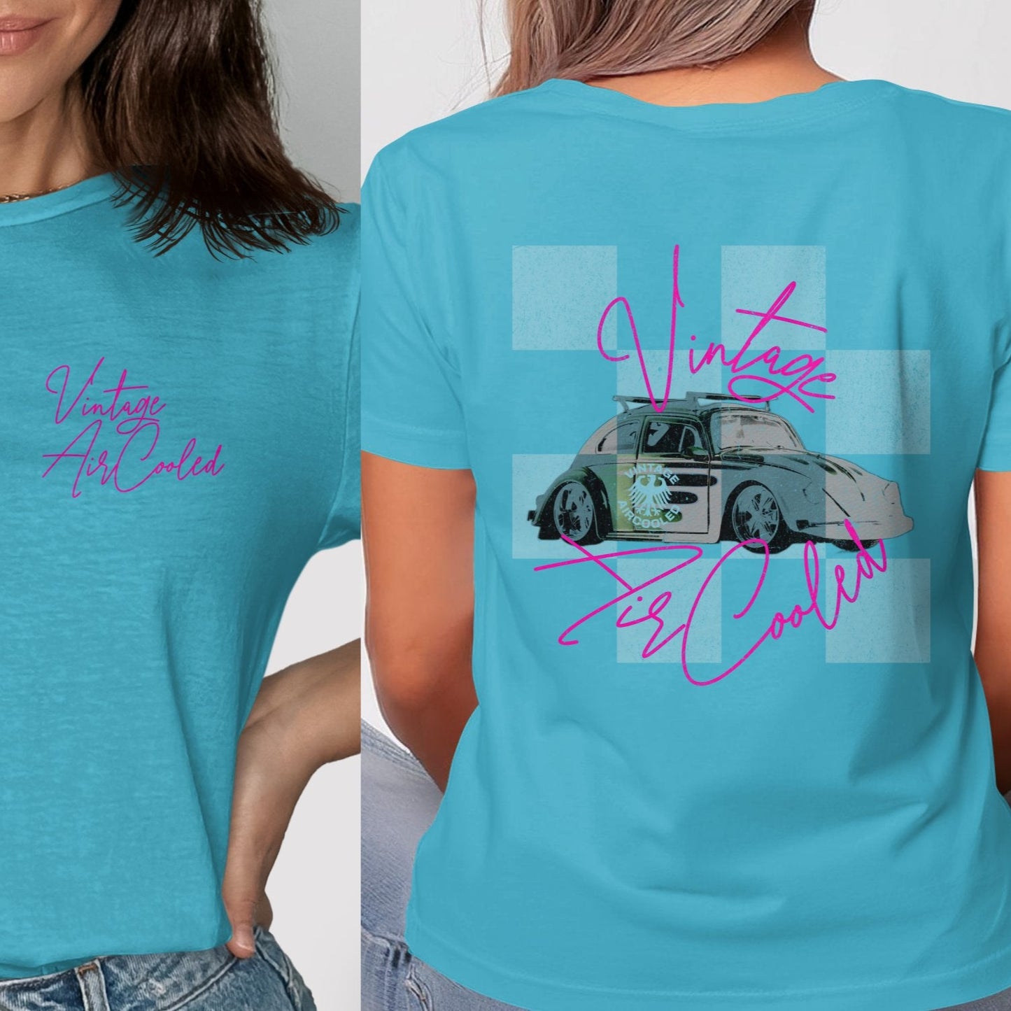 Vintage Air Cooled Car Graphic Tee product
