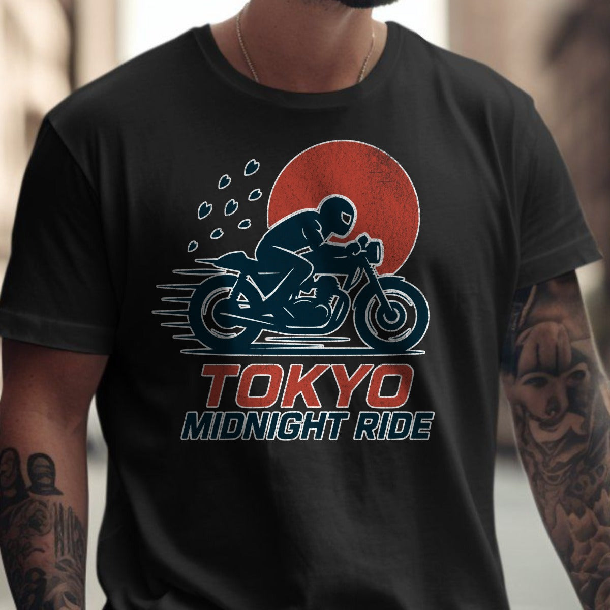 Tokyo Midnight Ride Graphic T-Shirt product