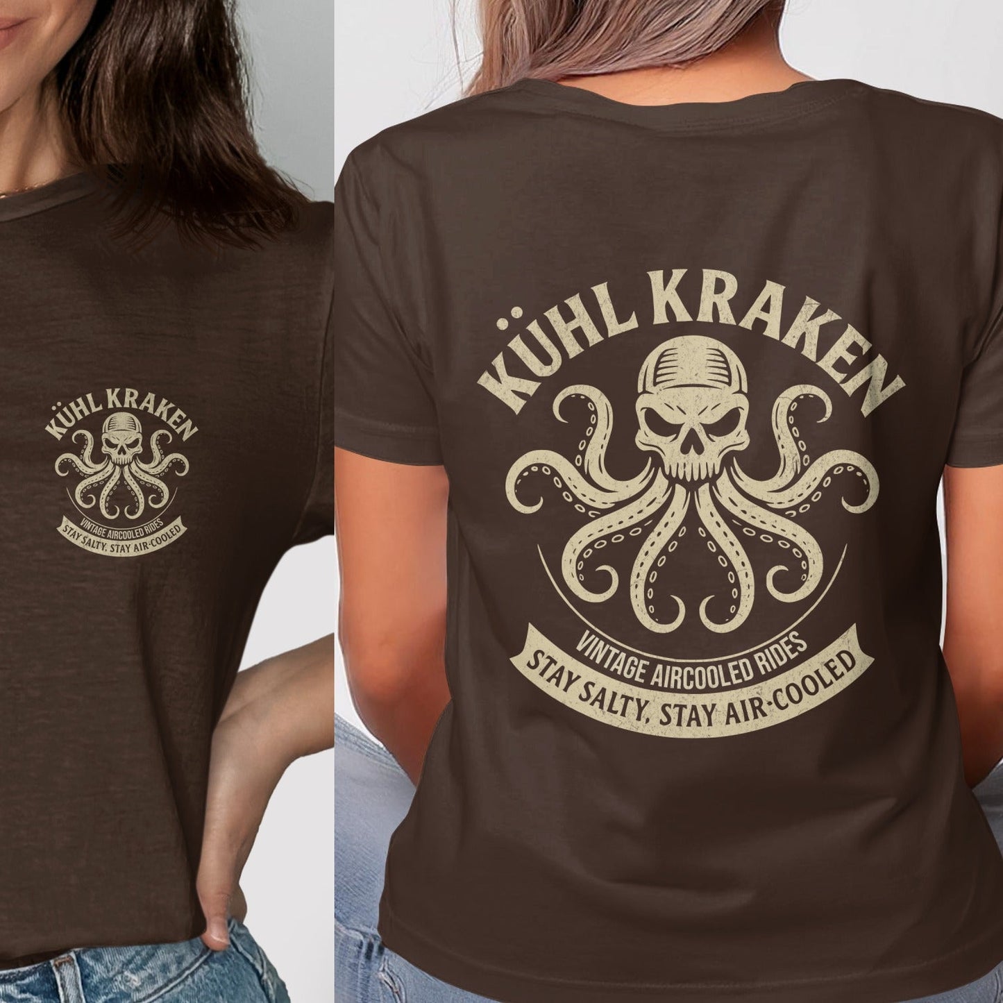 Küh Kraken Vintage Aircooled Rides Stay Salty T-shirt product