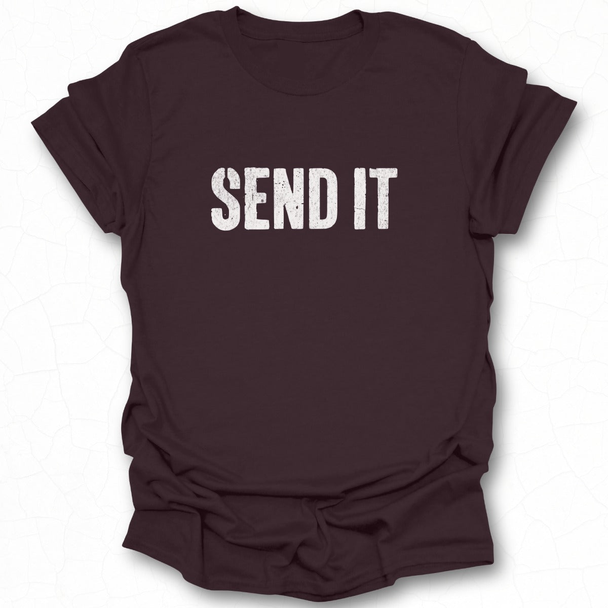 Black Send It Shirt Casual Wear Fashion Product