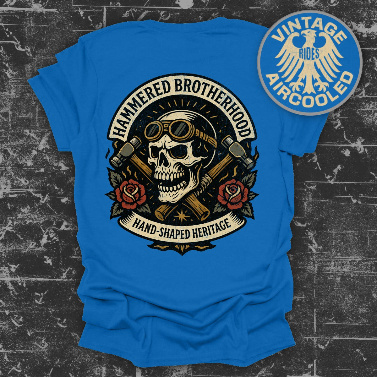 Vintage Aircooled Hammered Brotherhood Shirt product type