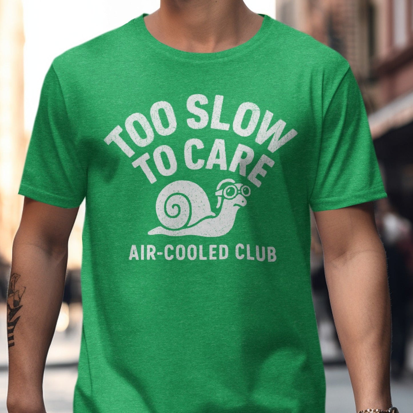 Too Slow To Care Air-Cooled Club T-Shirt