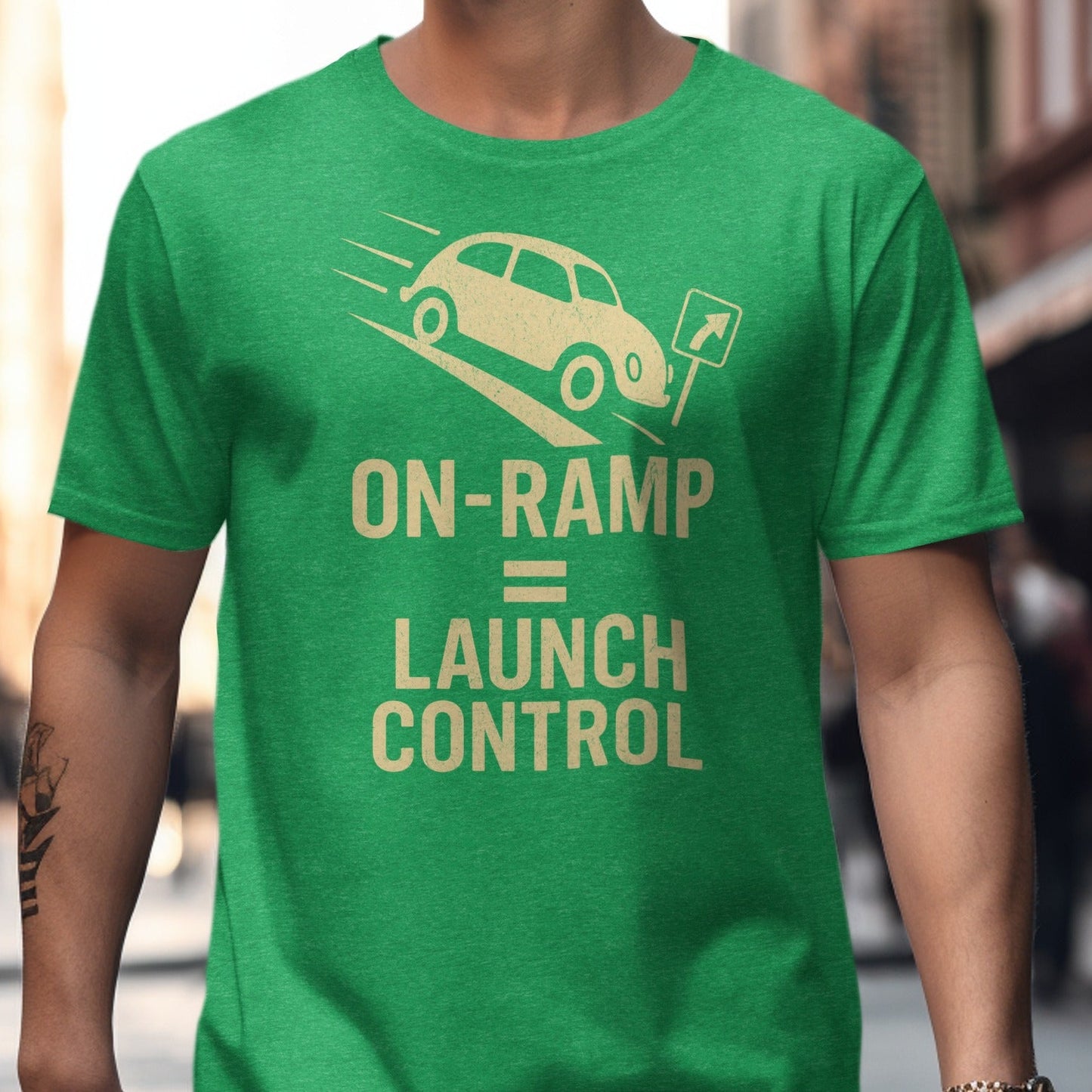 On-Ramp Equals Launch Control Graphic T-shirt product
