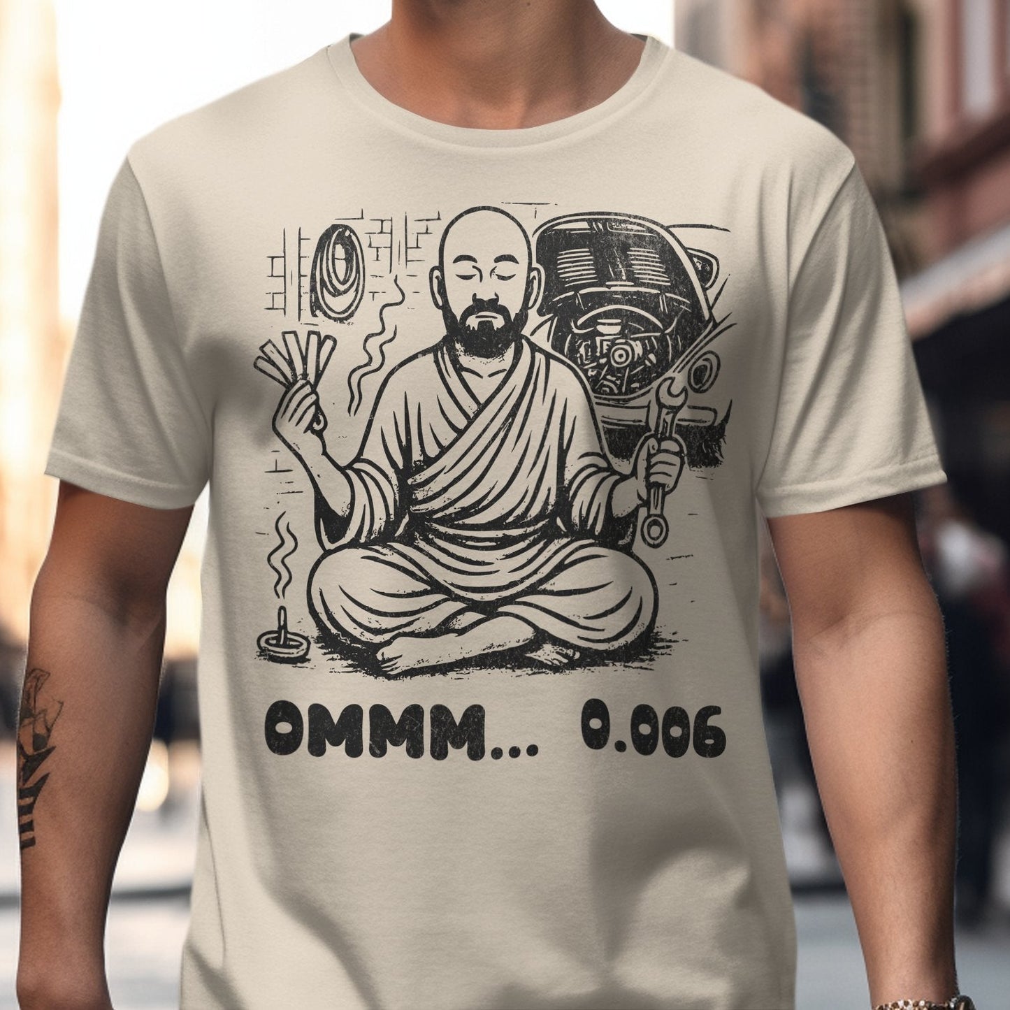 Om Meditation Design Graphic T-shirt product