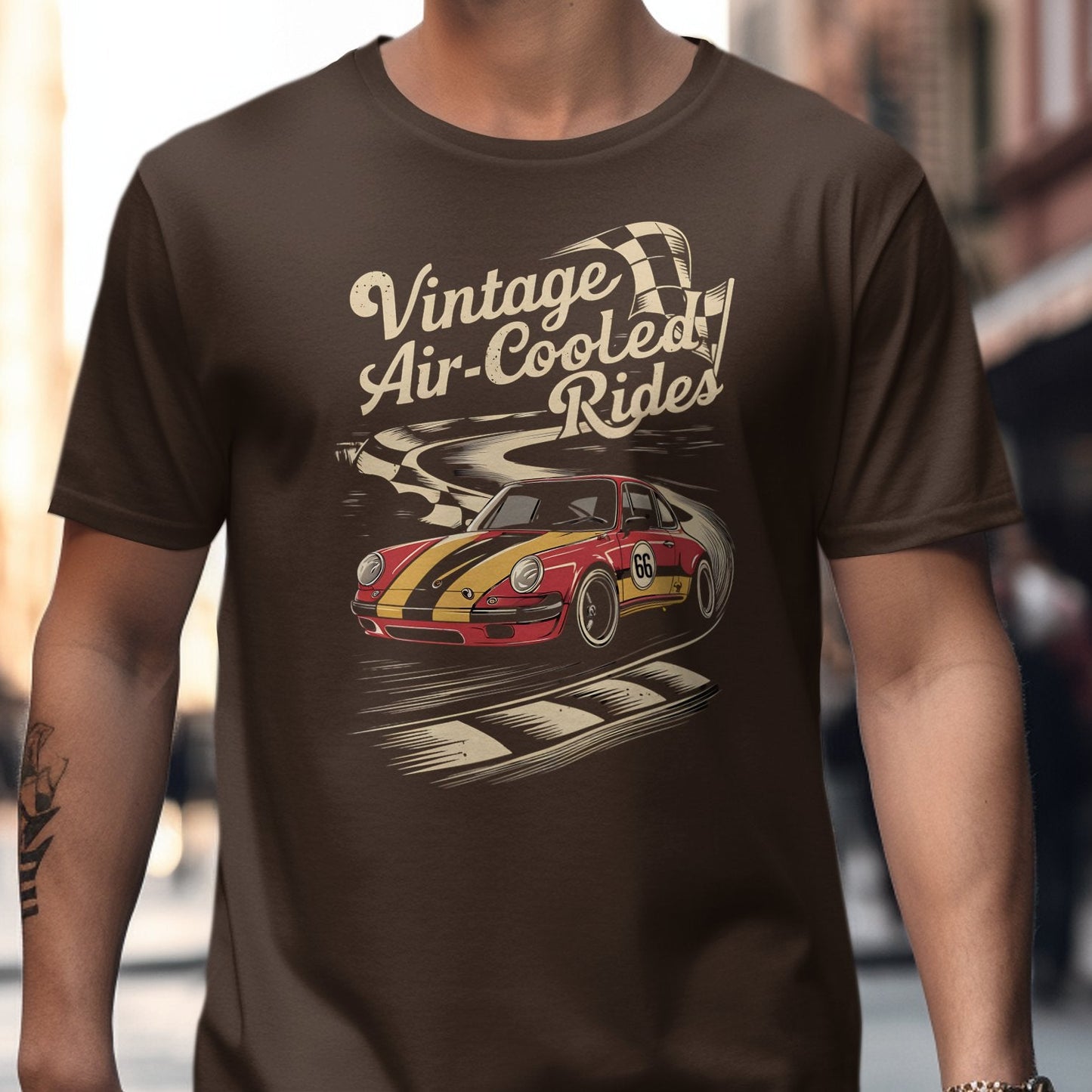 Vintage Air-Cooled Rides Car Themed Shirt product