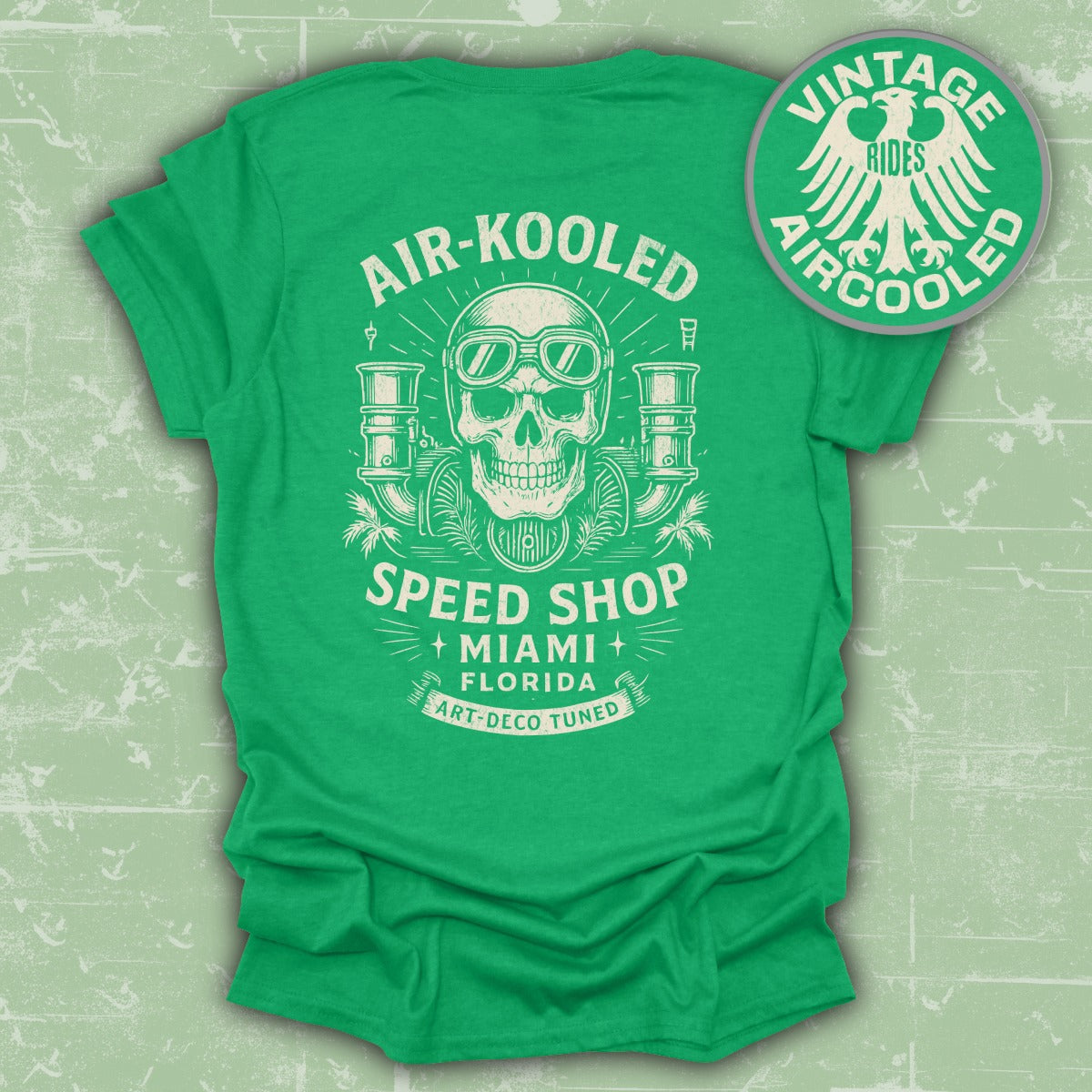 Air-Kooled Speed Shop Vintage Rides T-shirt product type