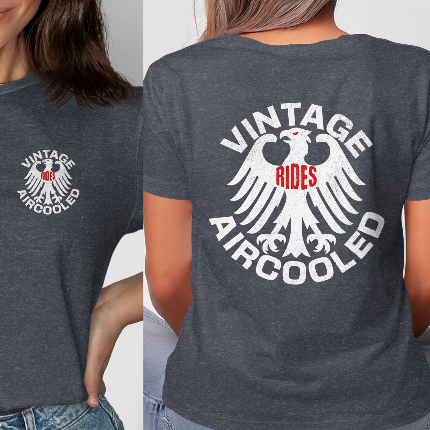 Vintage Aircooled Rides Graphic Tee Shirt product type