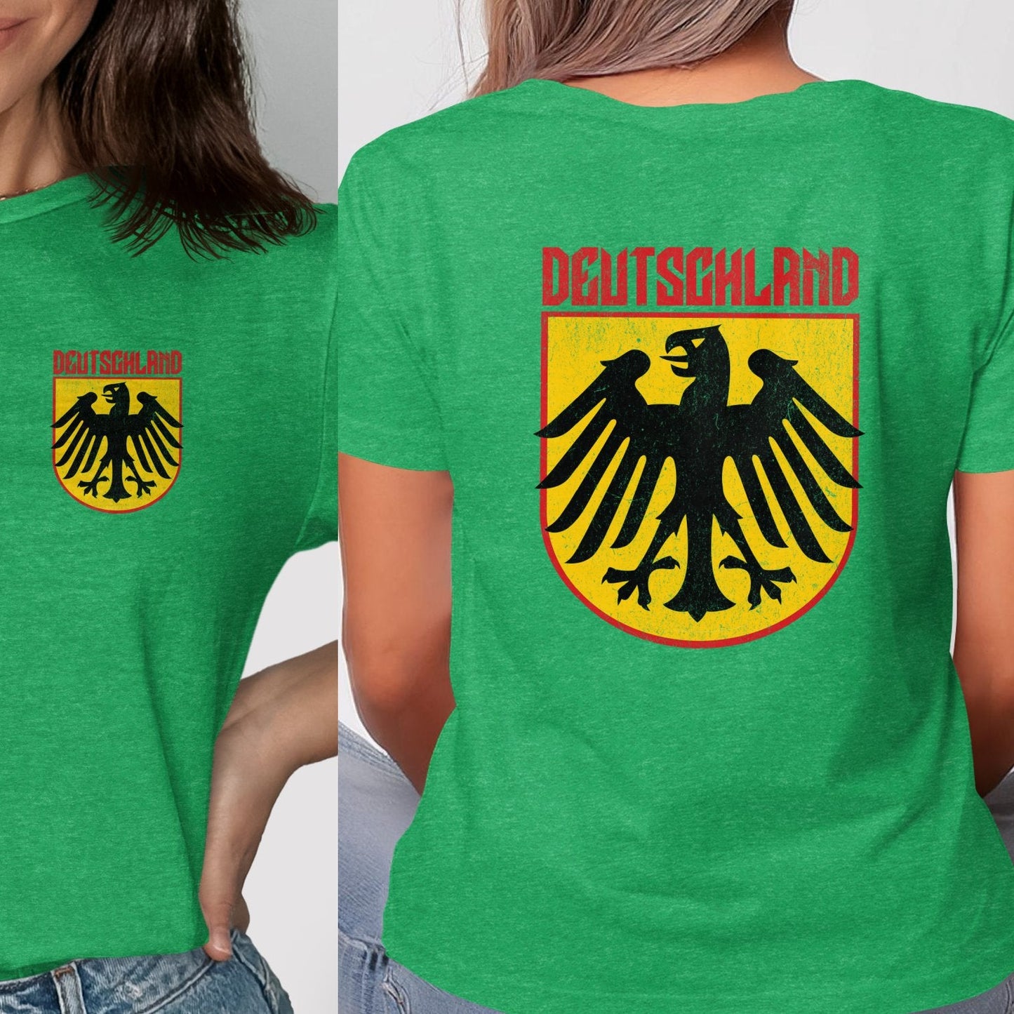 Deutschland Eagle Graphic T-shirt casual wear product