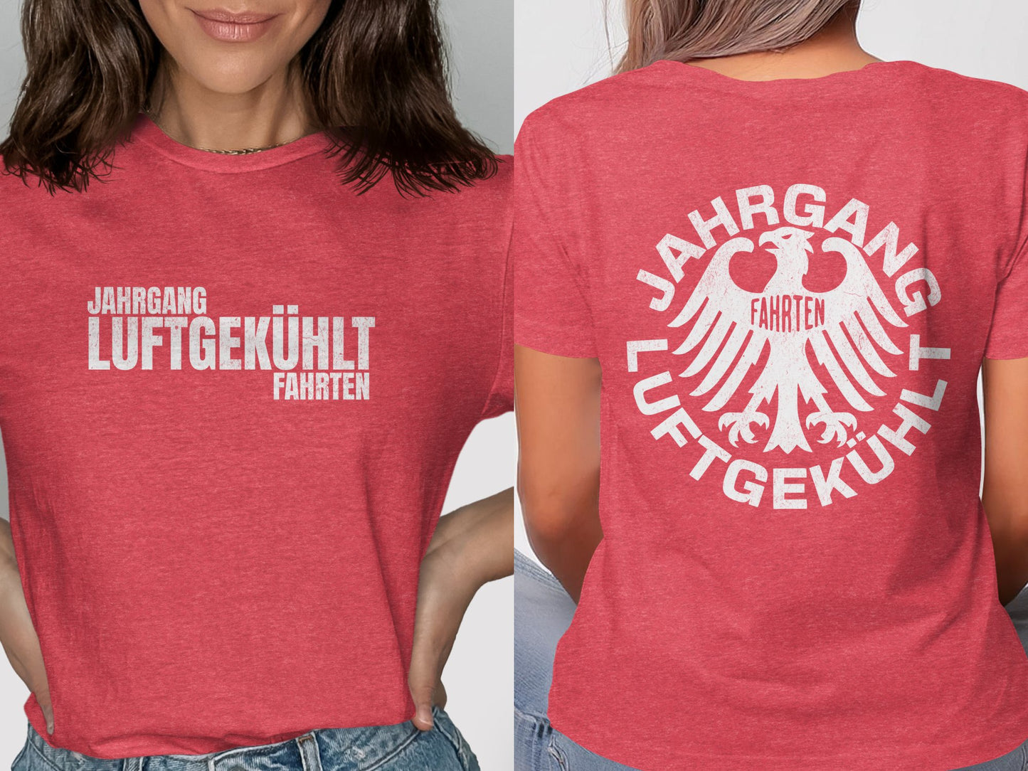Jahrgang Luftgekühlt Fahrten Graphic T-Shirt product type