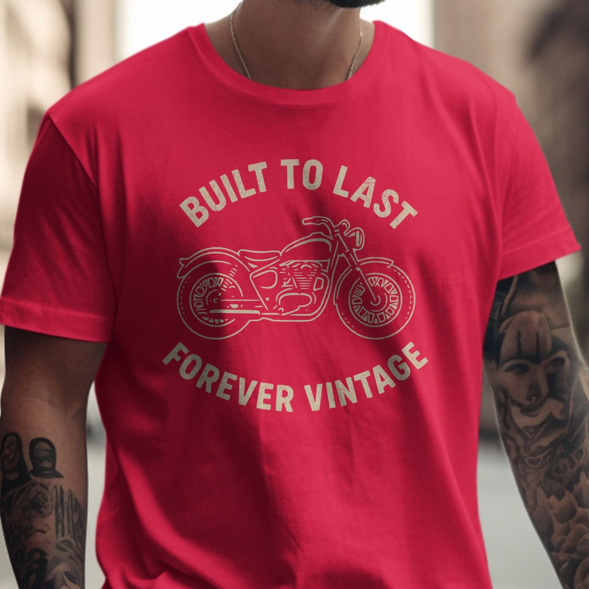 Built To Last Forever Vintage Graphic T-shirt Product