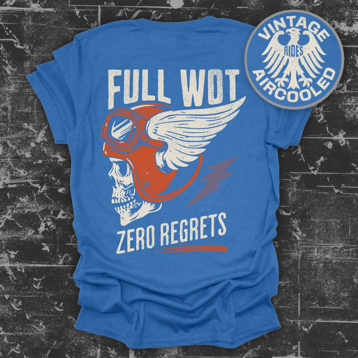 Full WOT Zero Regrets Vintage Rides Aircooled product