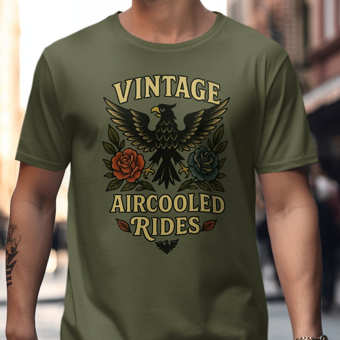 Vintage Aircooled Rides Graphic T-Shirt product type