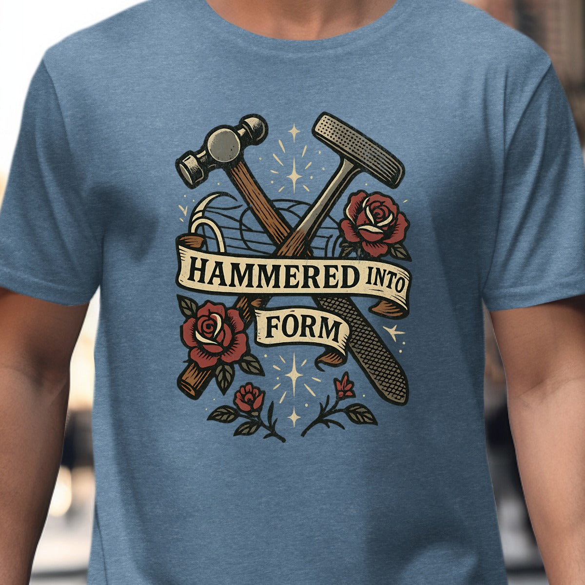 Hammered into Form Graphic T-Shirt product type