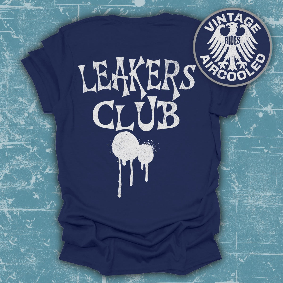 Leakers Club Vintage Rides Aircooled T-shirt product type