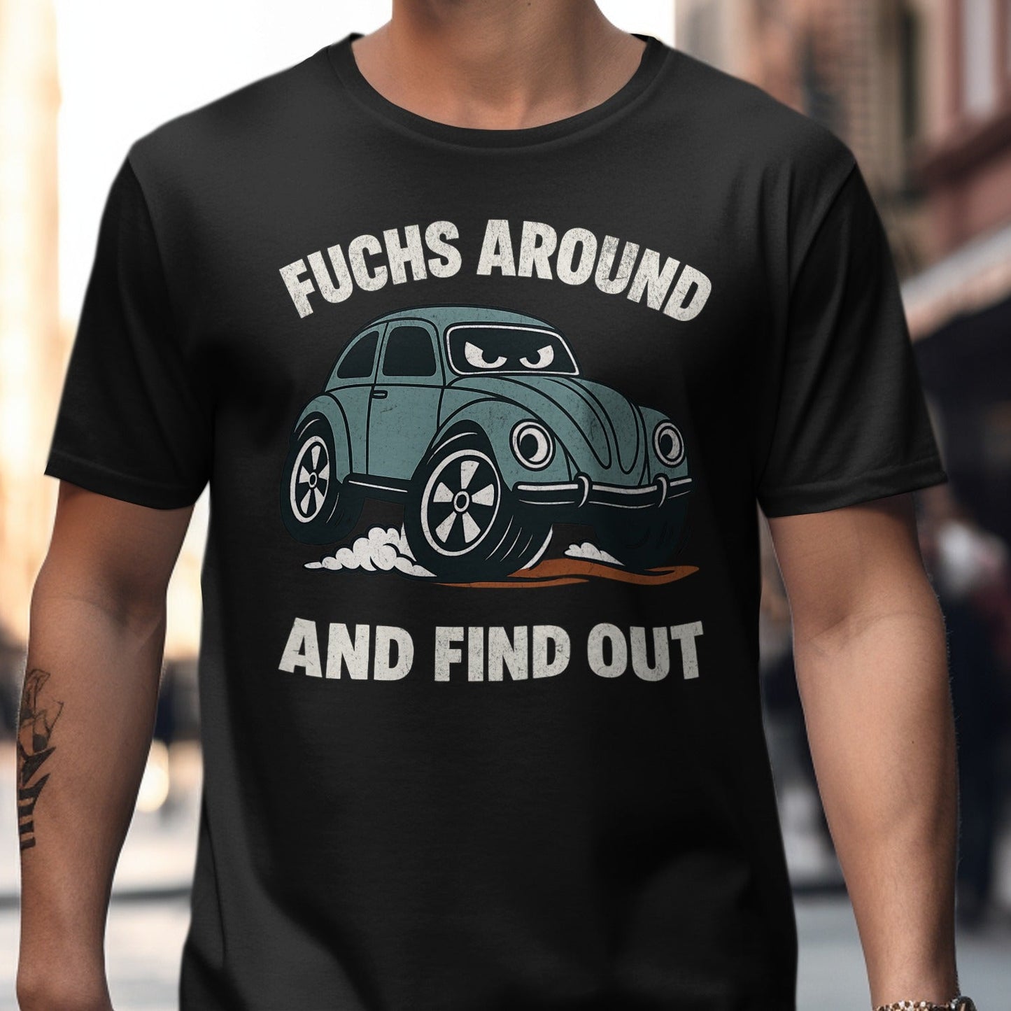 Fuchs Around and Find Out Car Graphic Shirt product