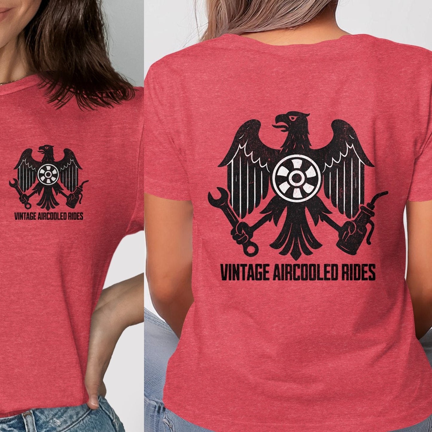 Vintage Aircooled Rides Eagle T-Shirt product