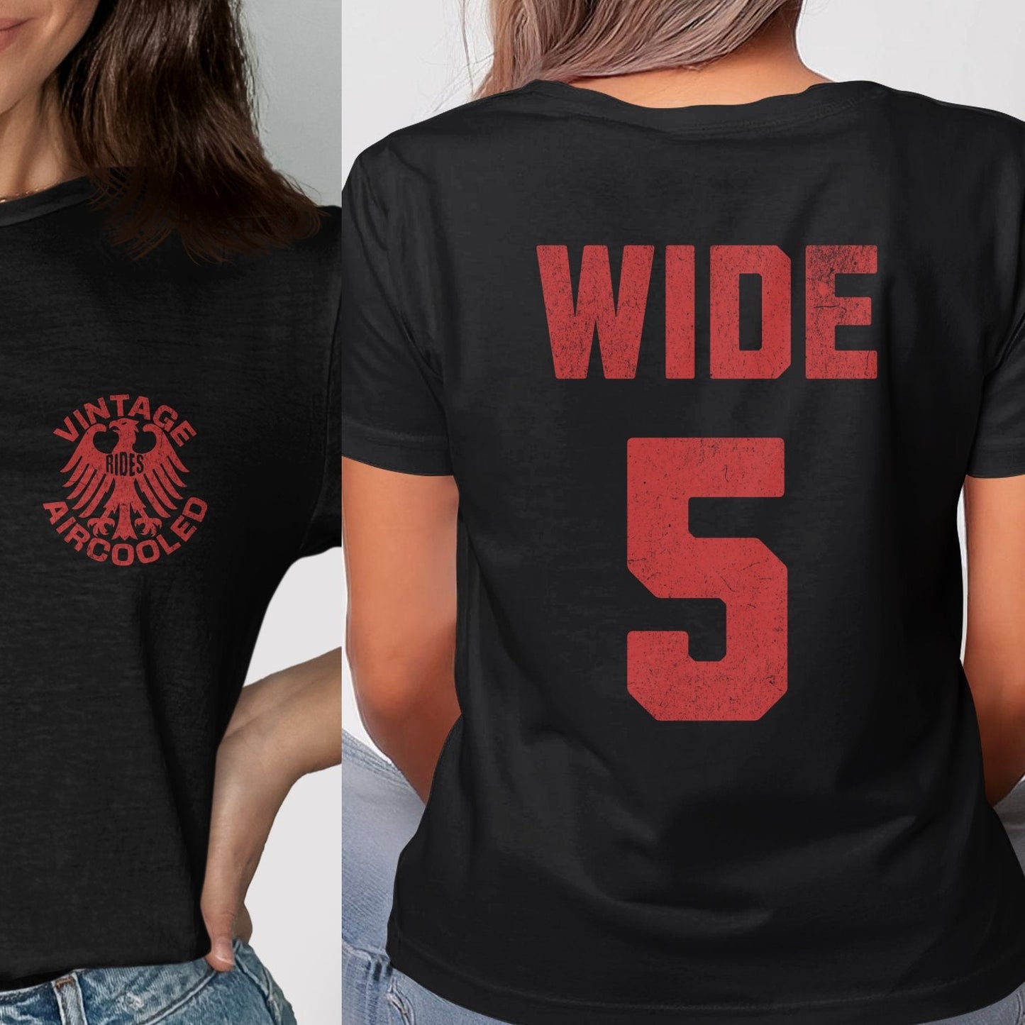Vintage Aircooled Wide 5 Graphic T-Shirt product