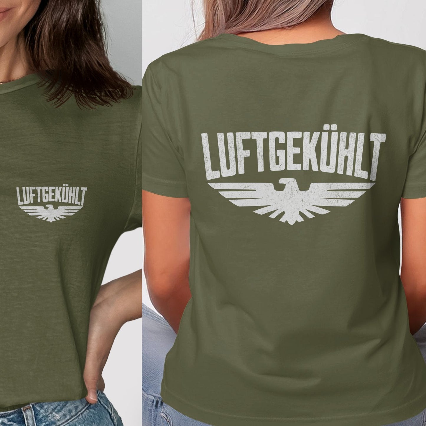 Luftgekühlt Vintage Style Design T-Shirt product type