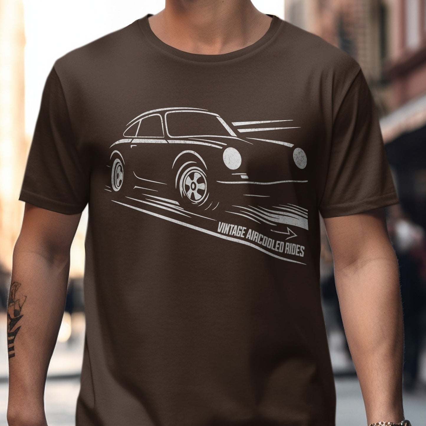 Vintage Aircooled Rides Graphic T-shirt Product