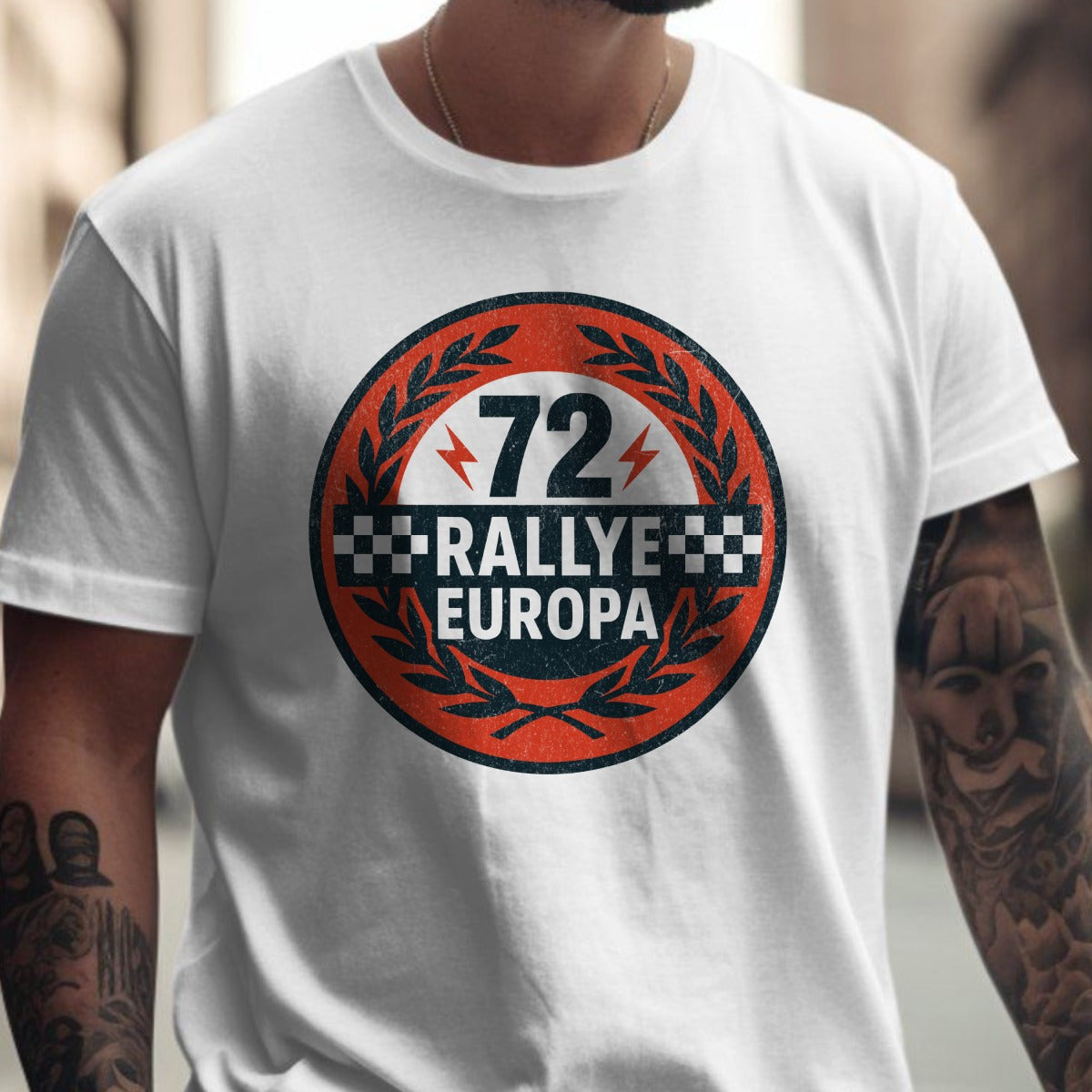 Rallye Europa 72 Graphic Design T-shirt product