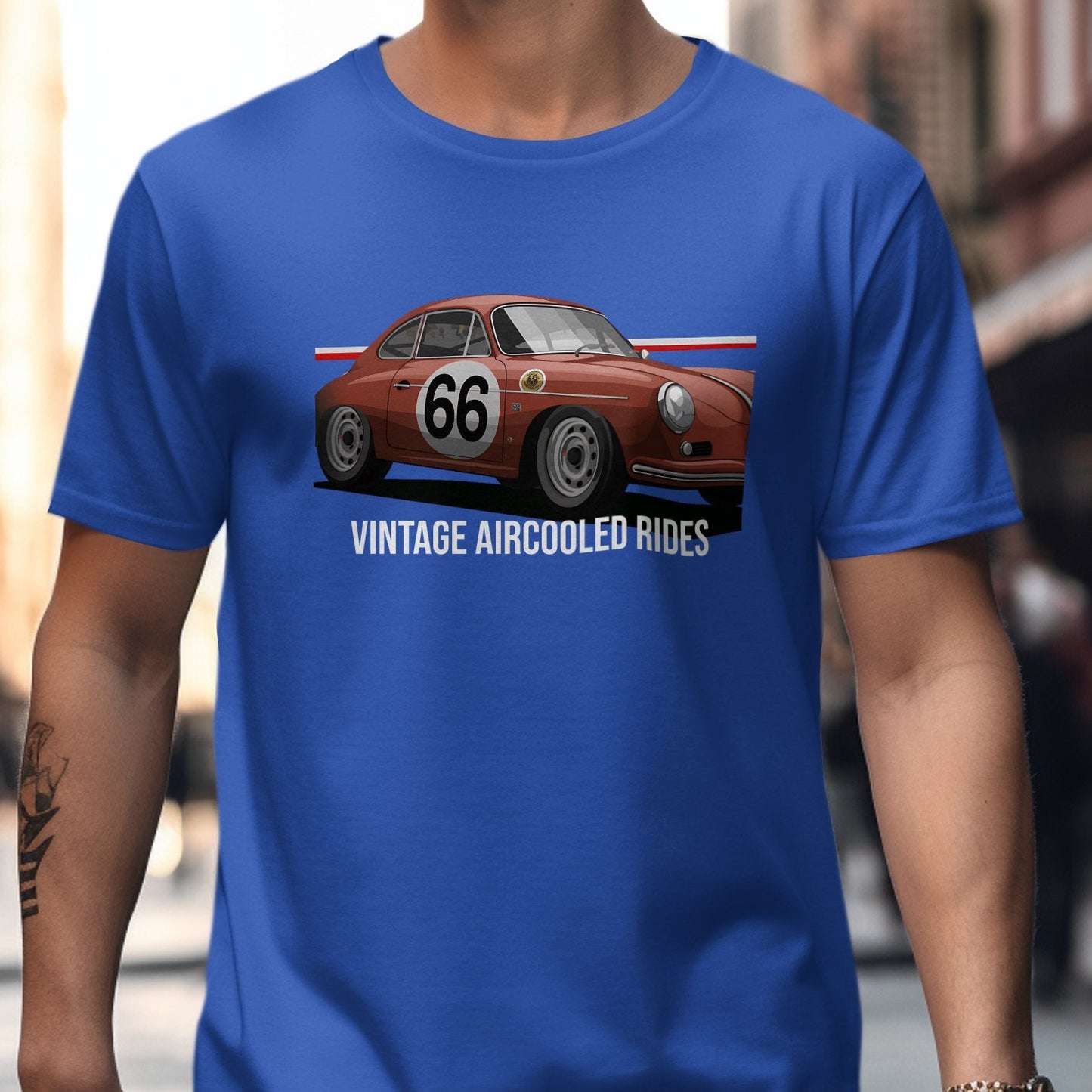 Vintage Aircooled Rides Graphic T-shirt product type