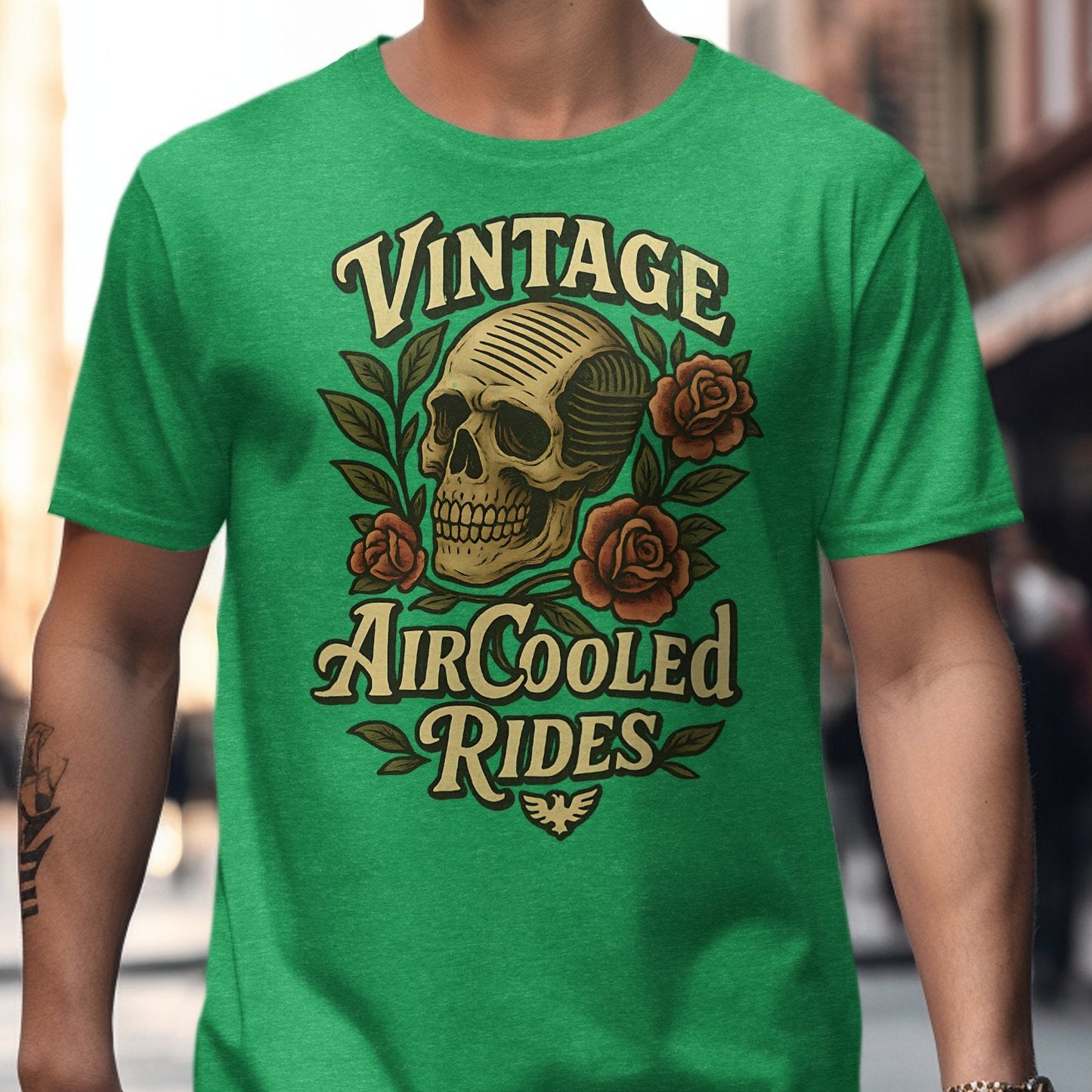Vintage Air Cooled Rides Graphic T-Shirt product