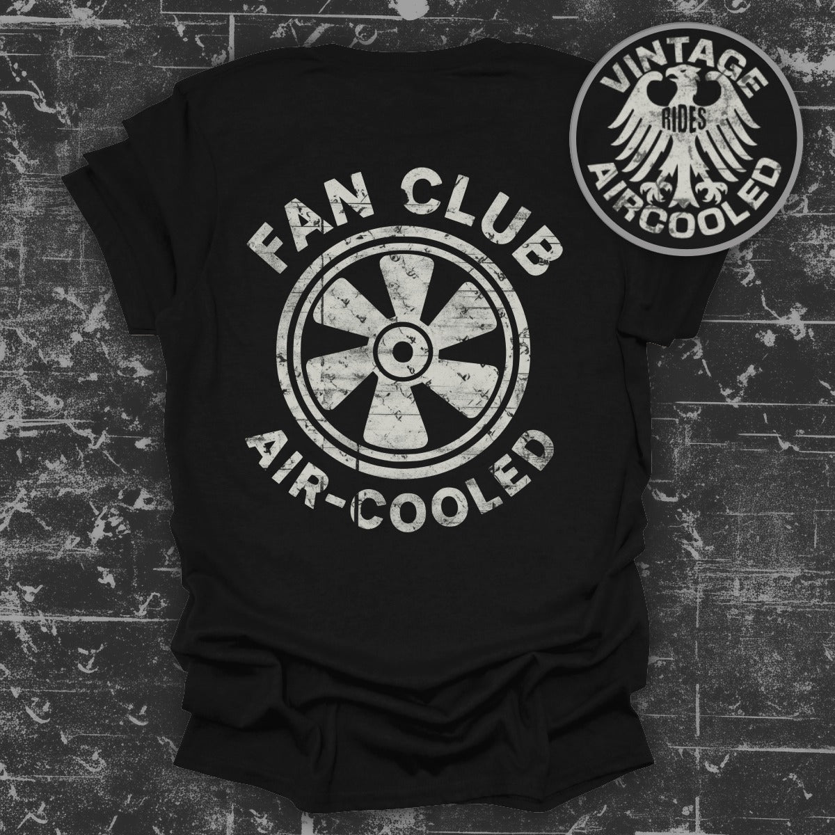 Fan Club Air-Cooled Vintage Rides T-shirt