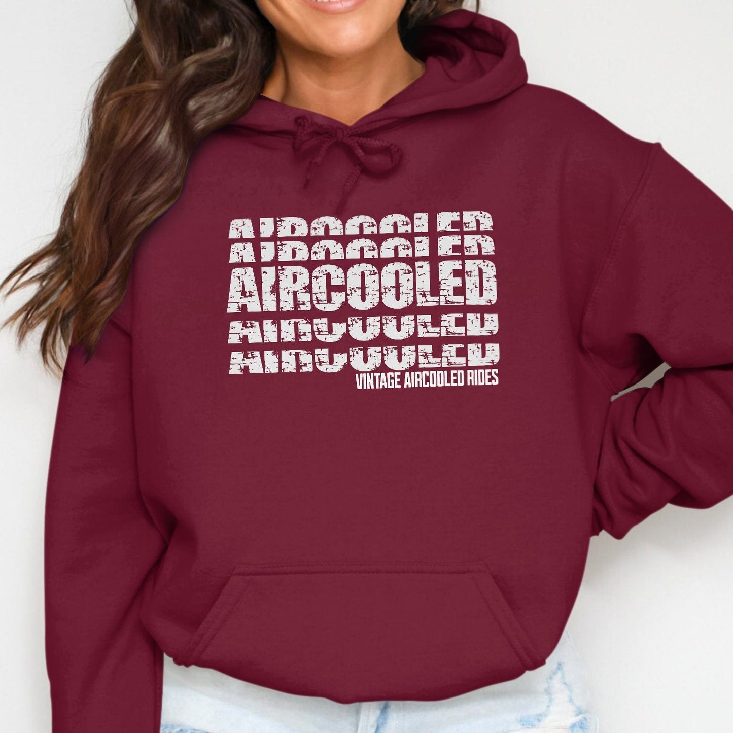 Aircooled Vintage Aircooled Rides Hooded Sweatshirt product type