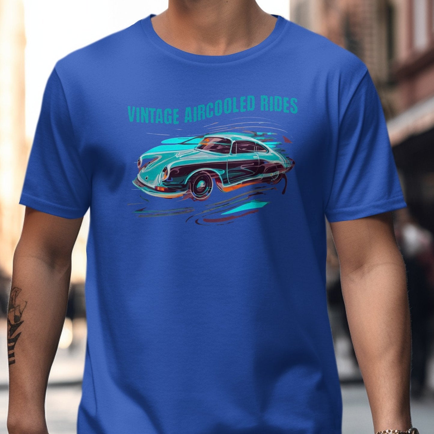 Vintage Aircooled Rides Graphic T-shirt product type
