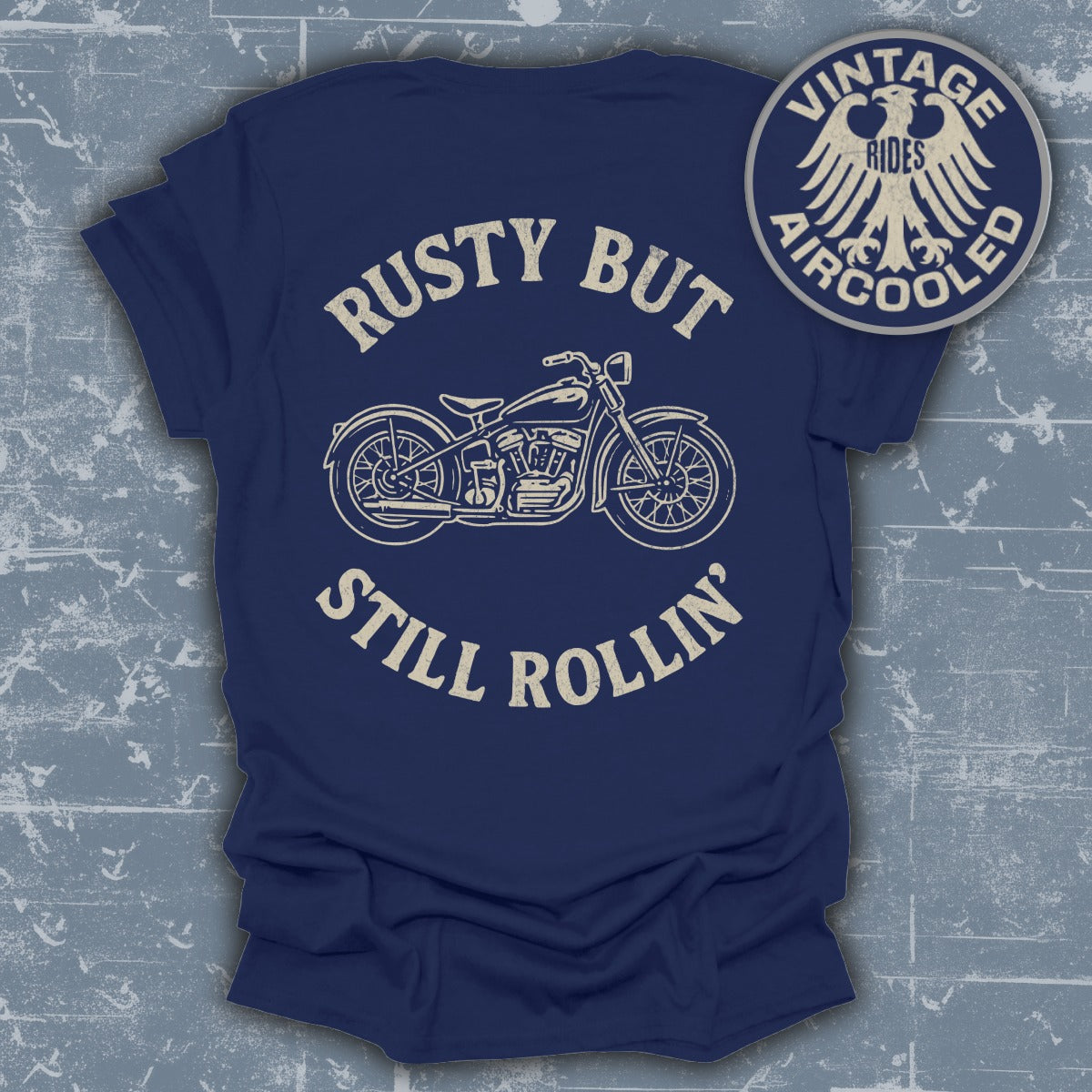 Rusty But Still Rollin Vintage Graphic Motorcycle product