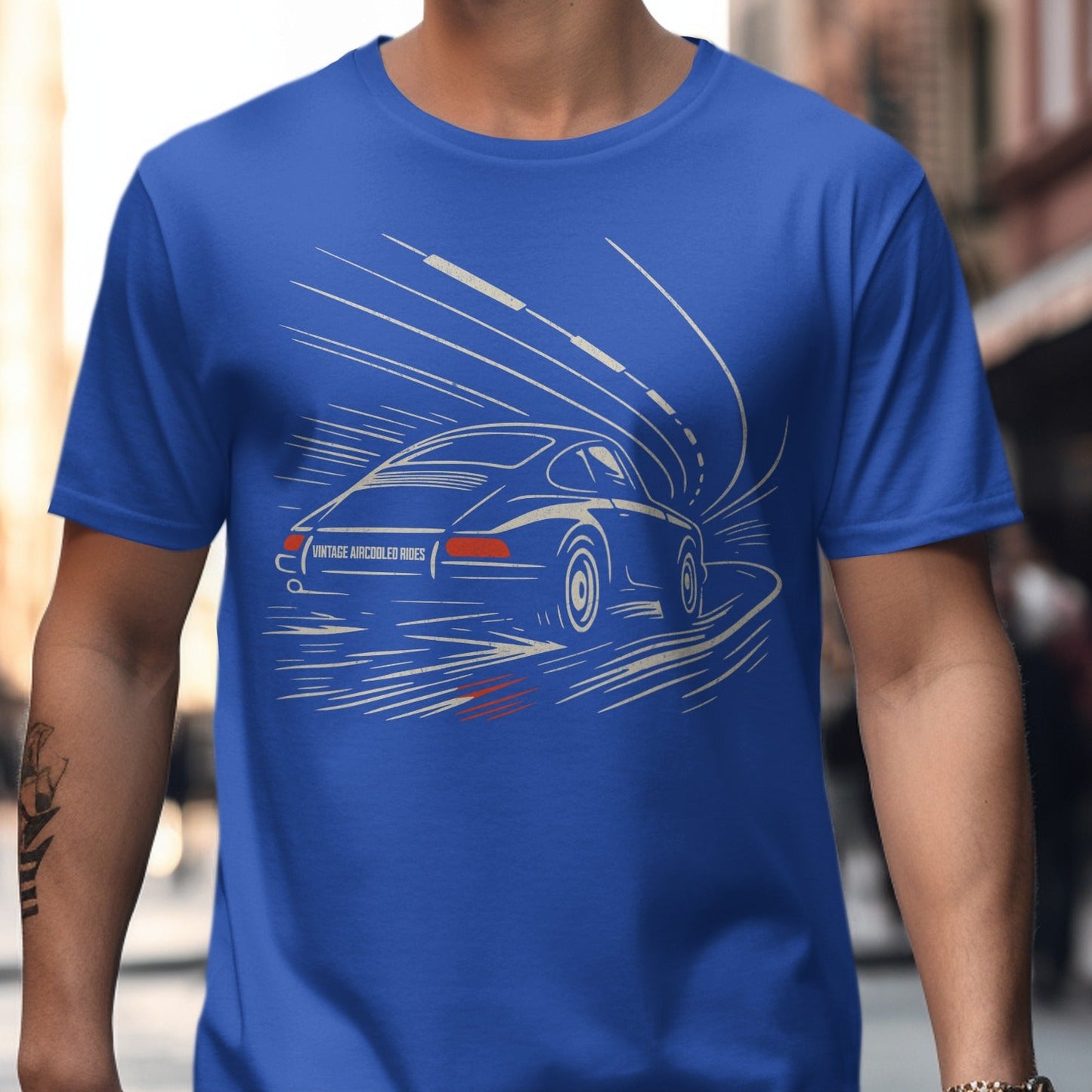 Racing Car Graphic Short Sleeve Shirt product type