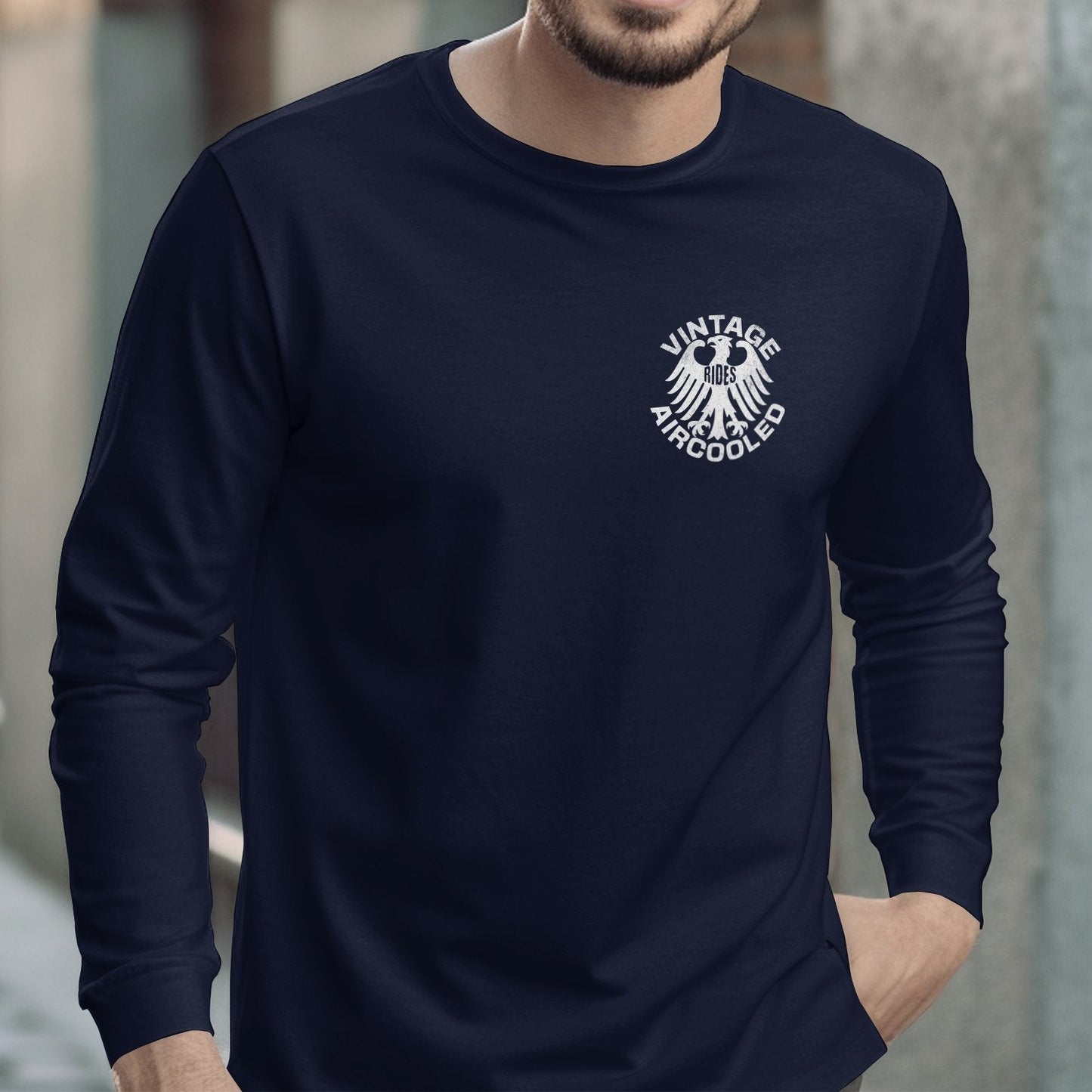 Vintage Aircooled Eagle Graphic Long Sleeve product type