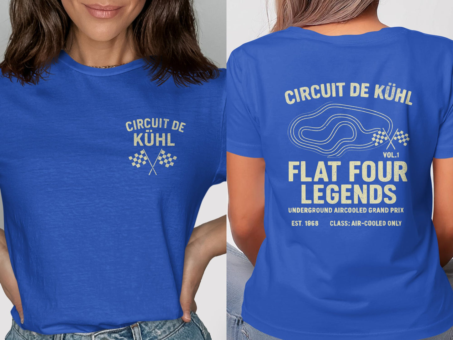 Circuit De Kuhl Flat Four Legends Vol 1 T-shirt product