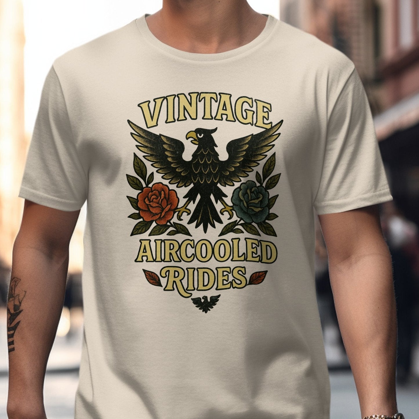 Vintage Aircooled Rides Graphic T-Shirt product