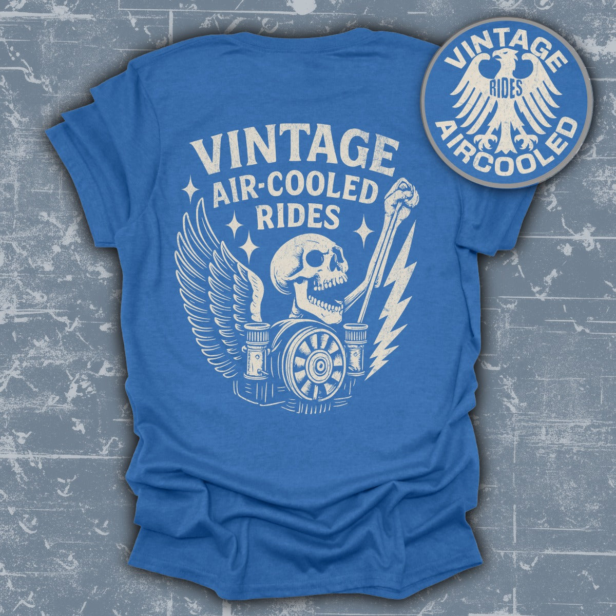 Vintage Air-Cooled Rides Graphic Tee product