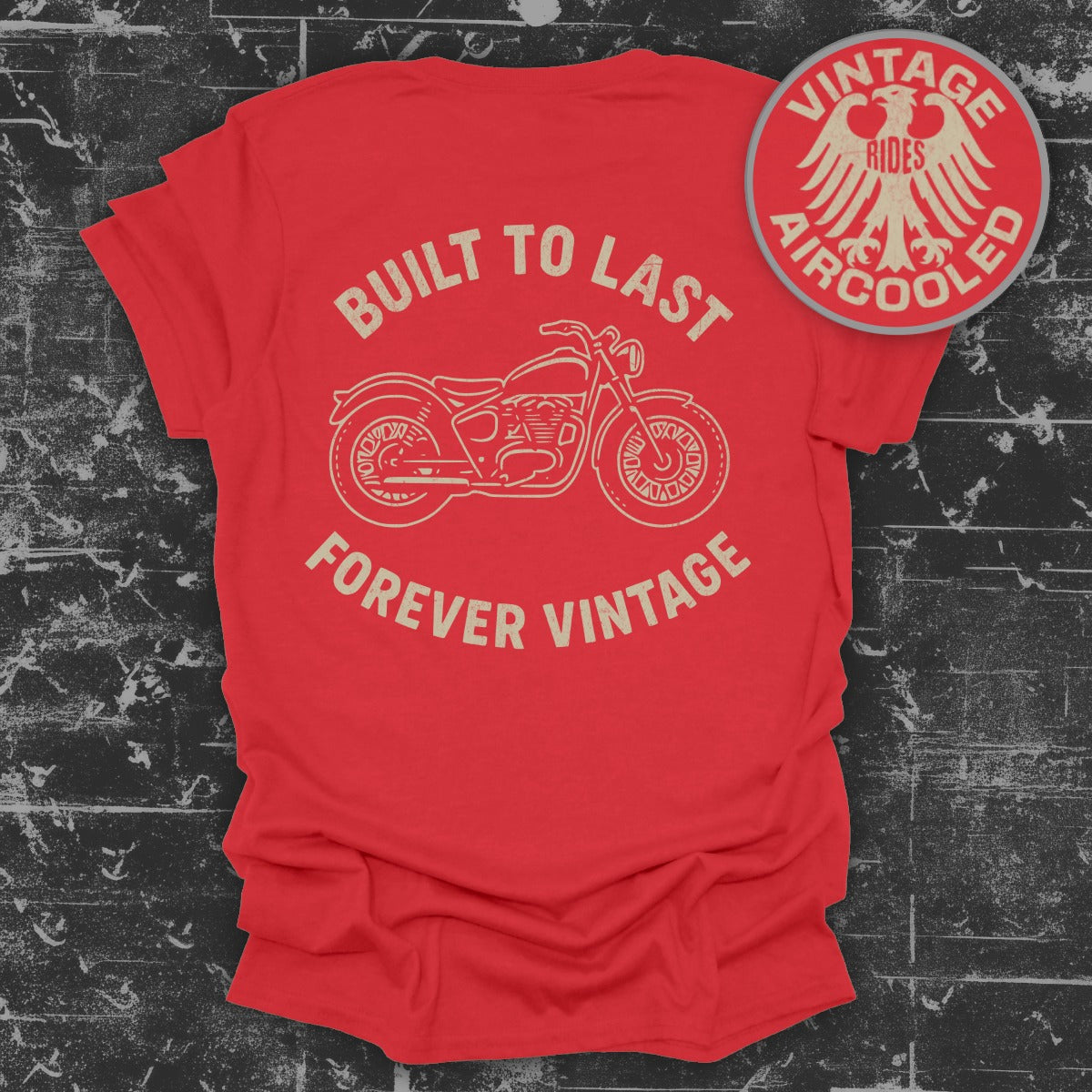 Built to Last Forever Vintage Motorcycle product