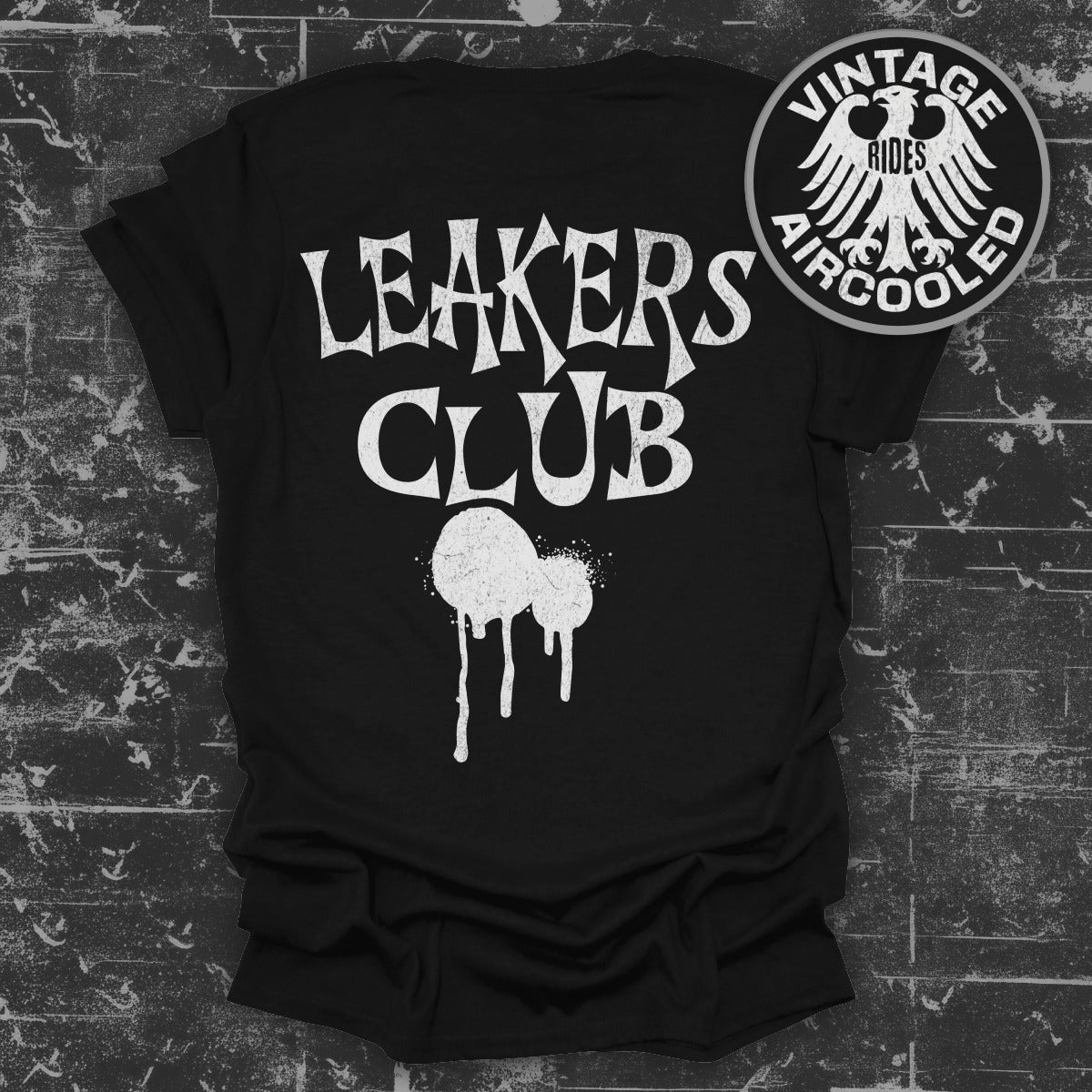 Vintage Rides Aircooled Leakers Club T-shirt product