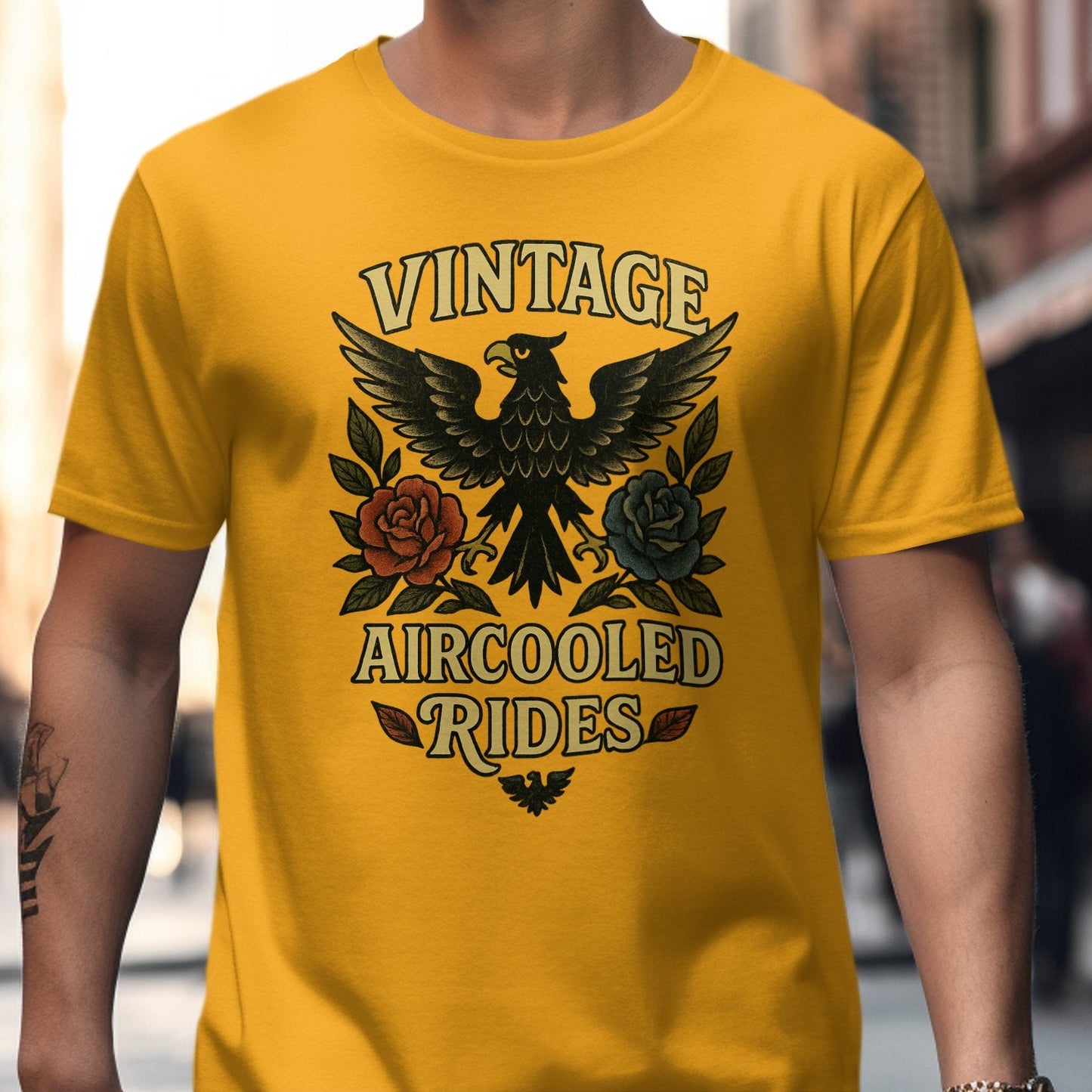 Vintage Aircooled Rides Graphic Printed T-Shirt product type