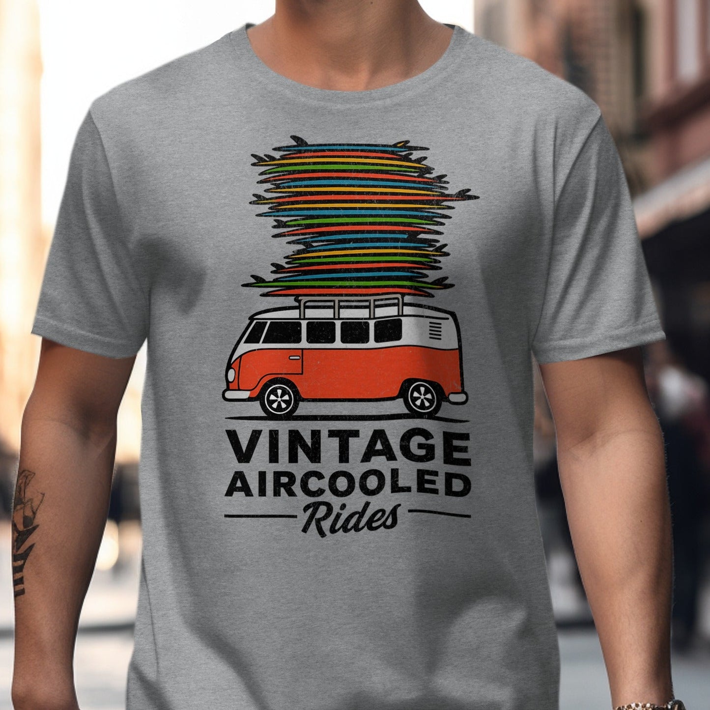 Vintage Aircooled Rides Graphic Shirt product type