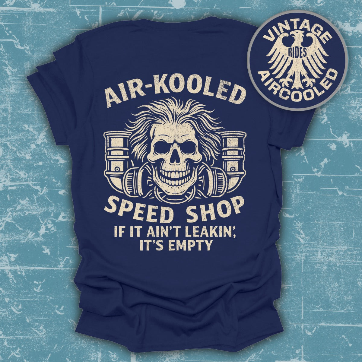 Air-Kooled Speed Shop Vintage Rides T-shirt product type