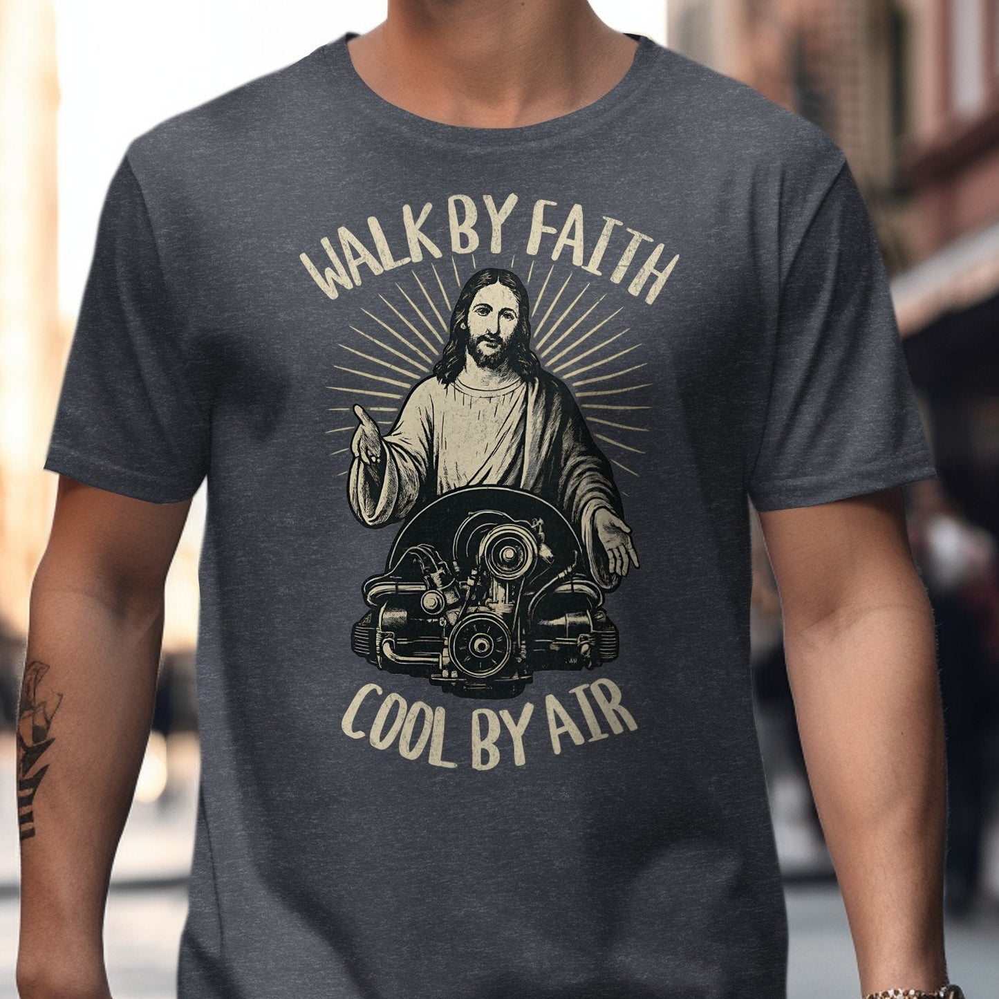 Walk By Faith Cool By Air Graphic T-shirt product type