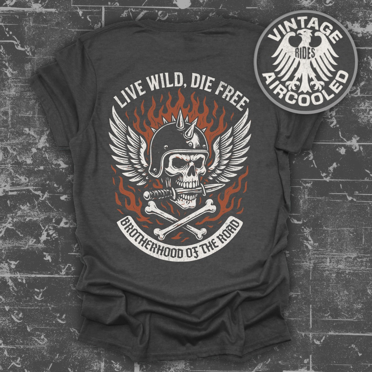 Live Wild Die Free Brotherhood of the Road product