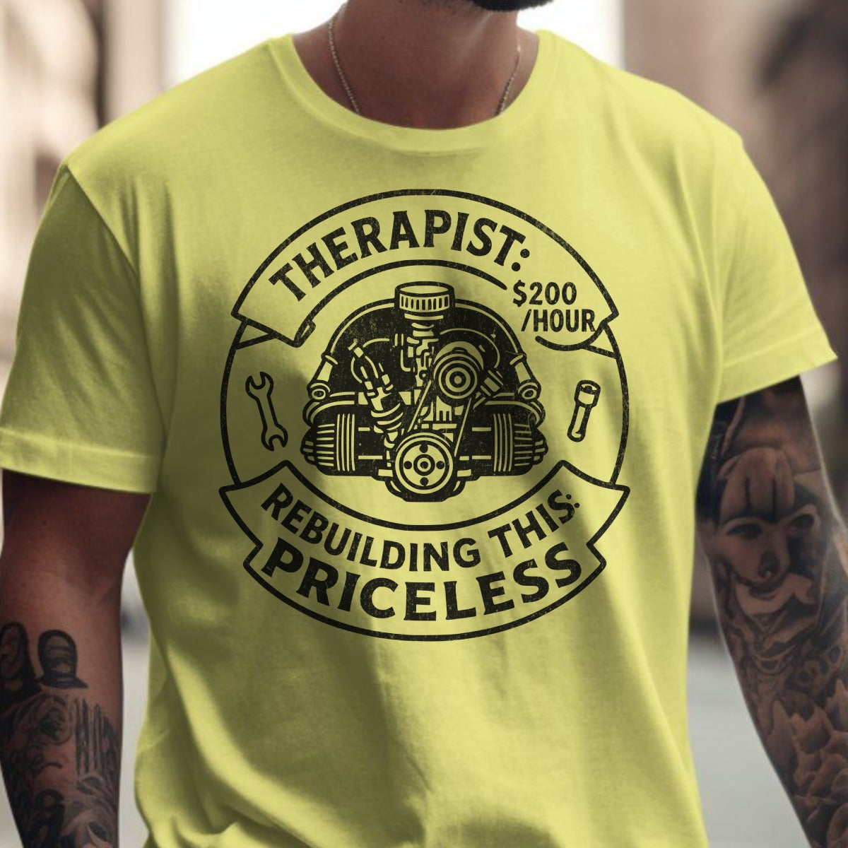 Therapist $200/Hour Rebuilding This Priceless T-shirt